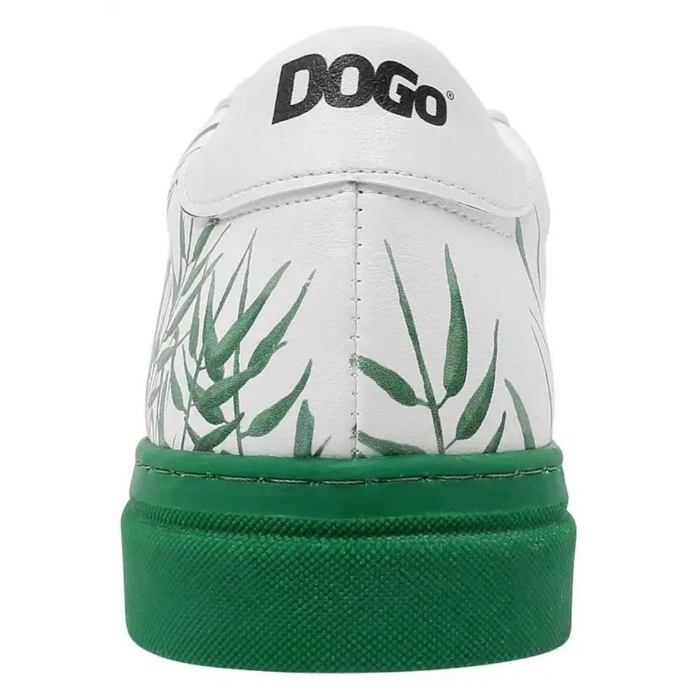 DOGO • Vegan Leather White Sneakers Bamboo Lover Panda Design - Picture 4 of 9